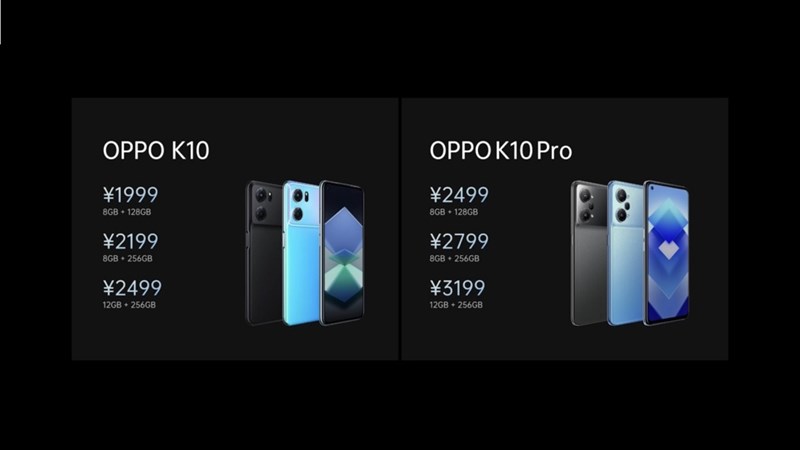Giá bán của OPPO K10 5G được công bố tại sự kiện Giá bán của OPPO K10 5G được công bố tại sự kiện