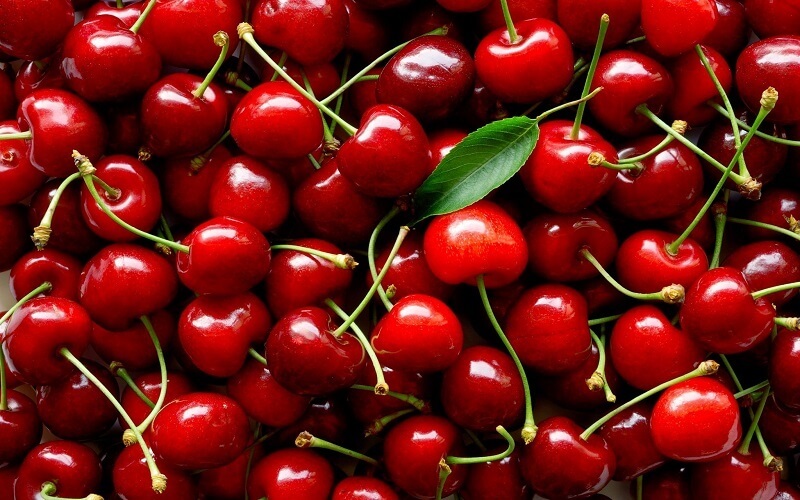 Chinese cherries are smaller than other types of cherries