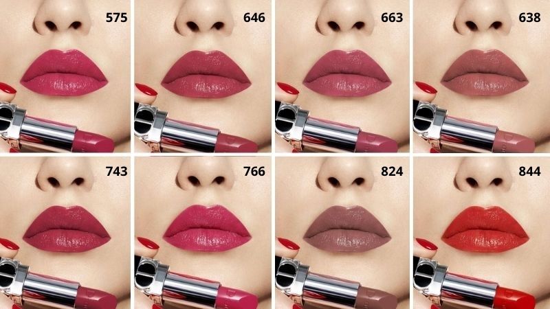 Dior  Rouge Dior Lipstick   766  034Rose Harpers034  FS  NWOB   eBay