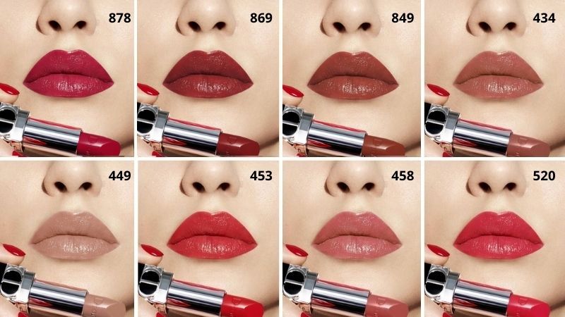 Dòng Satin của Dior Rouge Lipstick