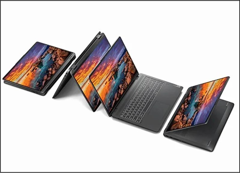 Hình ảnh Lenovo IdeaPad Flex với khả năng gập màn hình 360 độ