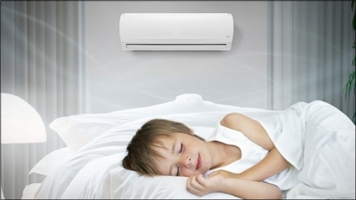 Điểm danh các dòng máy lạnh 2022 của Toshiba > Chế độ Comfort Sleep thoải mái ngủ ngon trên máy lạnh Toshiba