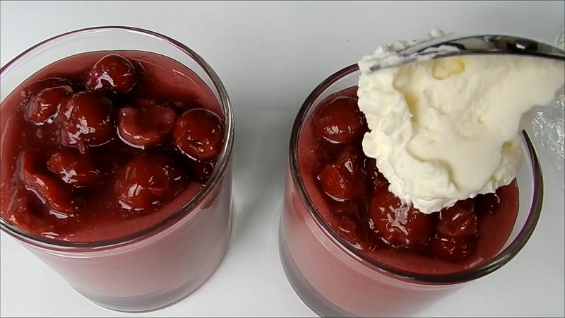Một số lưu ý khi làm pudding cherry