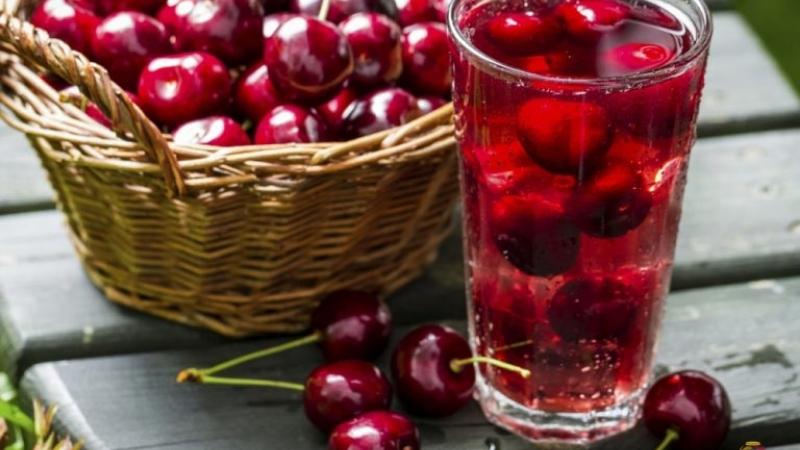 Infuse cherries in alcohol