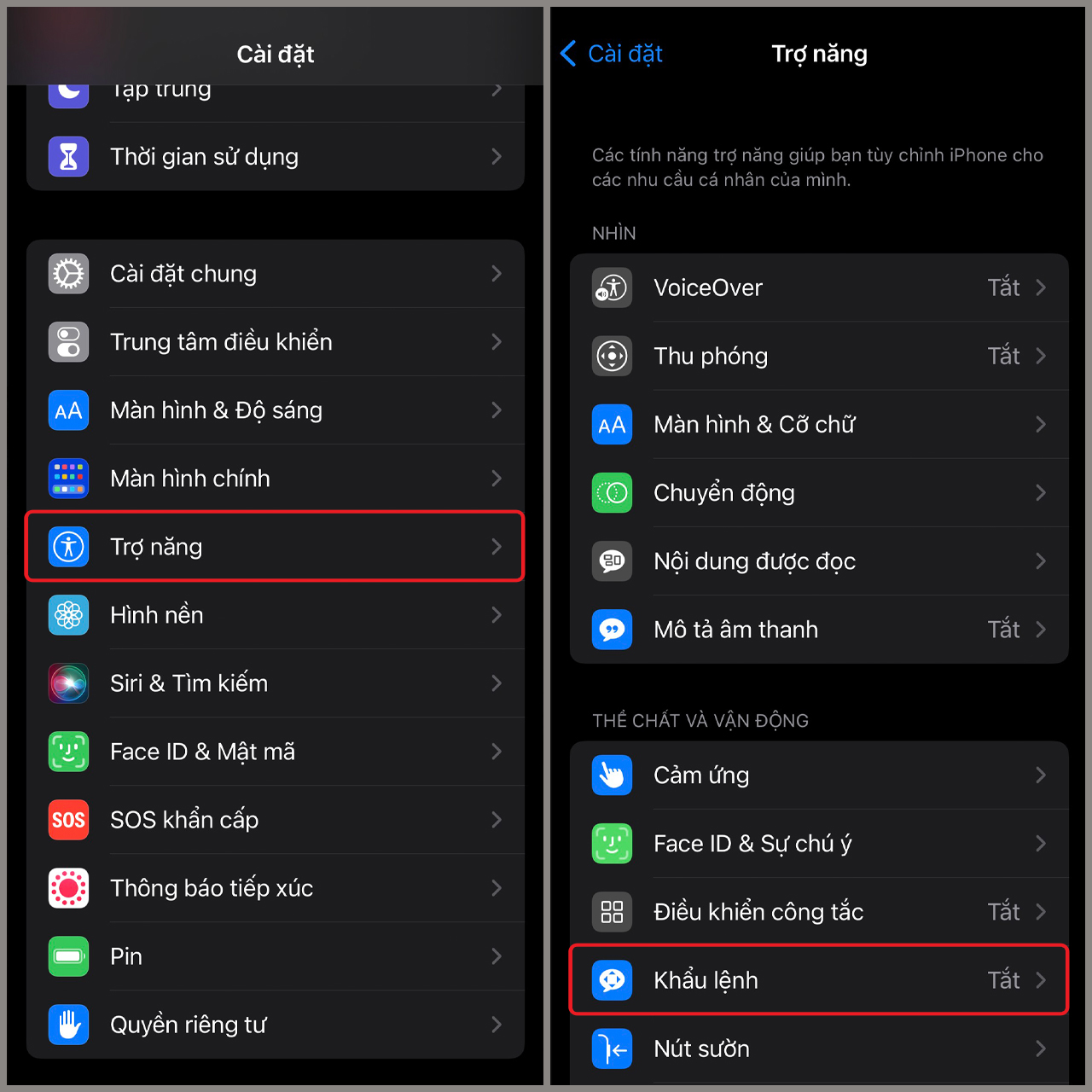 Mở khóa iPhone bằng giọng nói Mở khóa iPhone bằng giọng nói