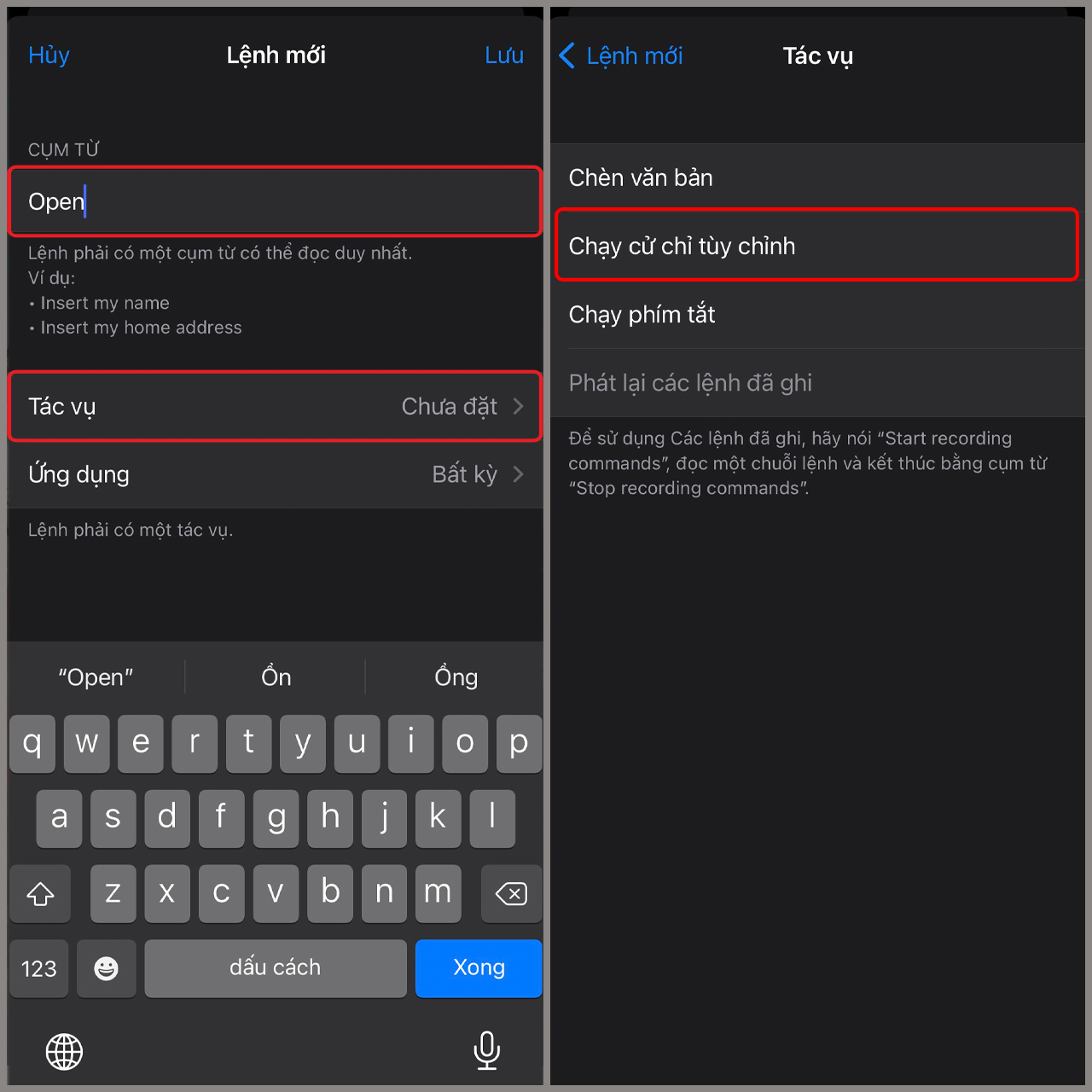 Mở khóa iPhone bằng giọng nói Mở khóa iPhone bằng giọng nói