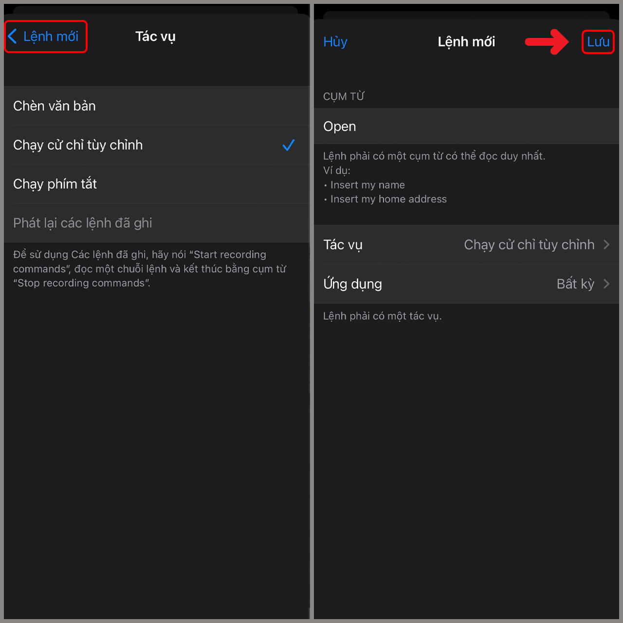 Mở khóa iPhone bằng giọng nói Mở khóa iPhone bằng giọng nói
