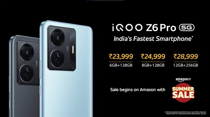 Cấu hình và giá bán iQOO Z6 Pro