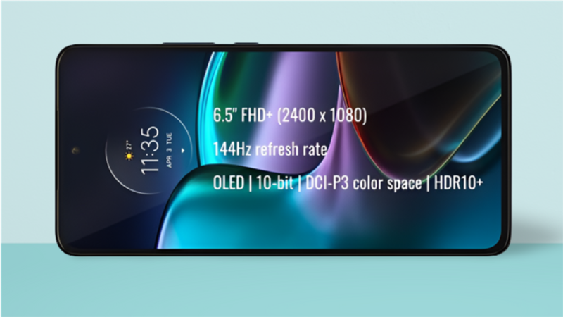 Moto Edge 30 chính thức ra mắt: Cấu hình khủng, giá bằng nửa bản Pro