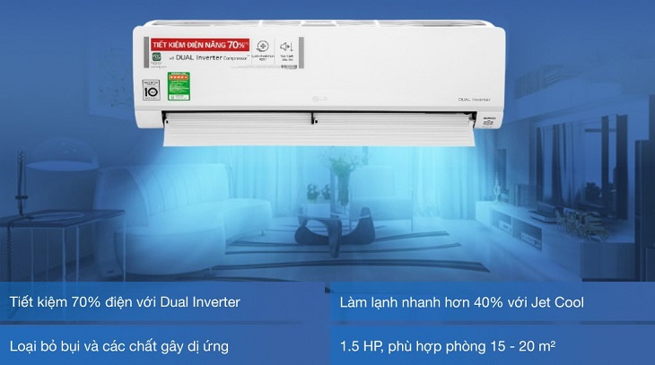 Đặc điểm của máy lạnh LG dòng sang trọng