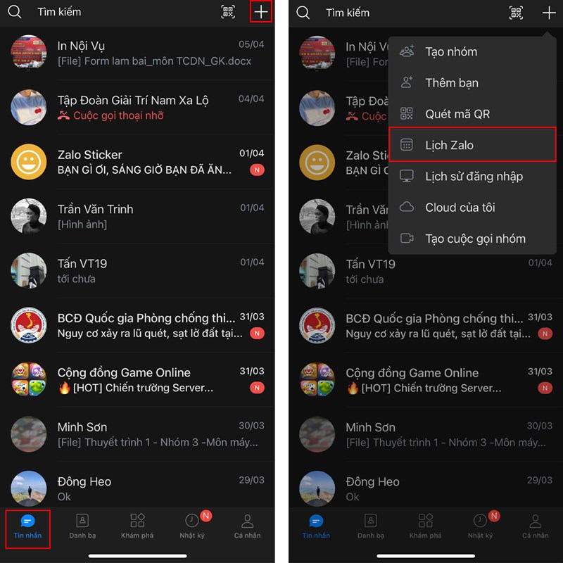 5 tính năng ẩn trên Zalo