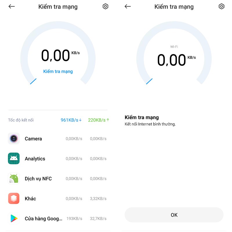 Cách kiểm tra tốc độ WiFi trên Xiaomi Redmi Note 11S 5G