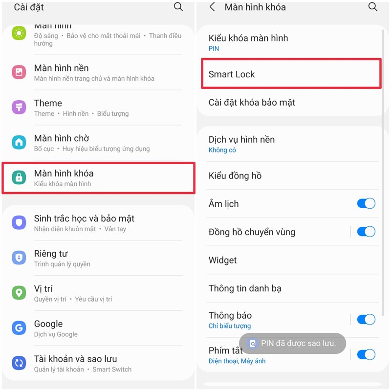 Cách mở khóa điện thoại khi đeo khẩu trang trên điện thoại Android Cách mở khóa điện thoại khi đeo khẩu trang trên điện thoại Android