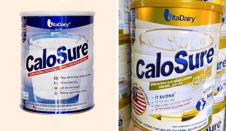 Review sữa calosure 900gr cho người già, người gầy tăng cân