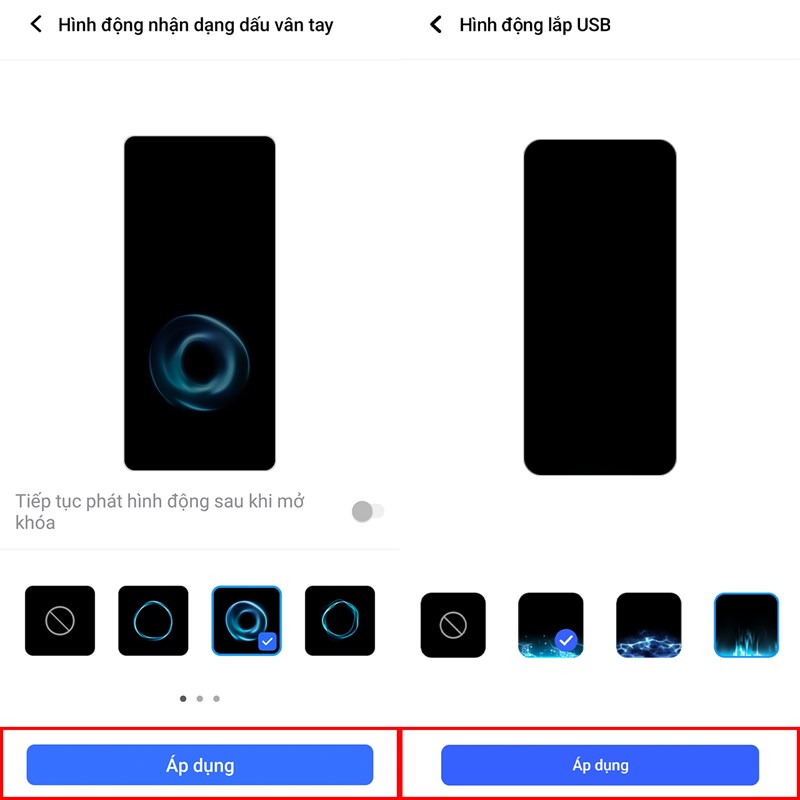 Cách cài hiệu ứng động trên Vivo Y55