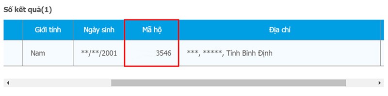 Cách tra cứu mã số sổ hộ khẩu trực tuyến