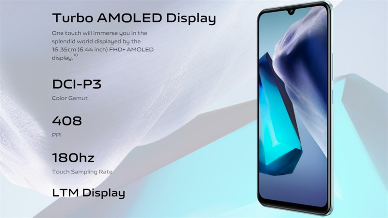 Thông số màn hình của Vivo T1 44W