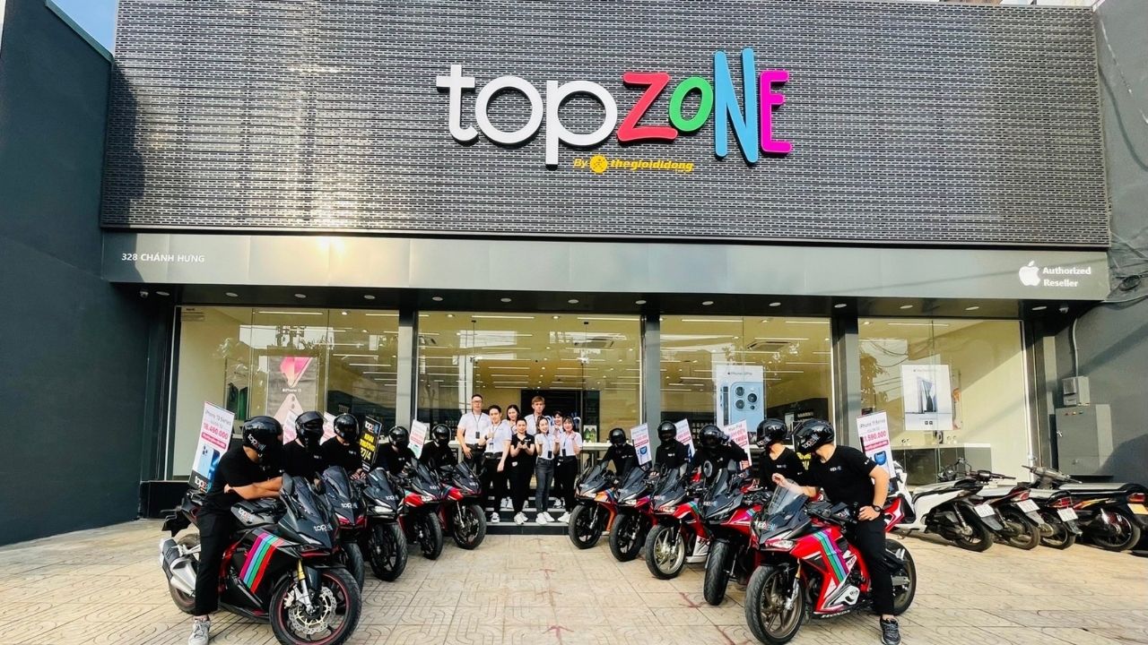 Khuyến mãi khai trương thêm cửa hàng TopZone Khuyến mãi khai trương thêm cửa hàng TopZone
