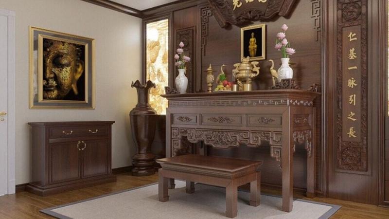 Ý nghĩa của việc chọn kích thước cho bàn thờ
