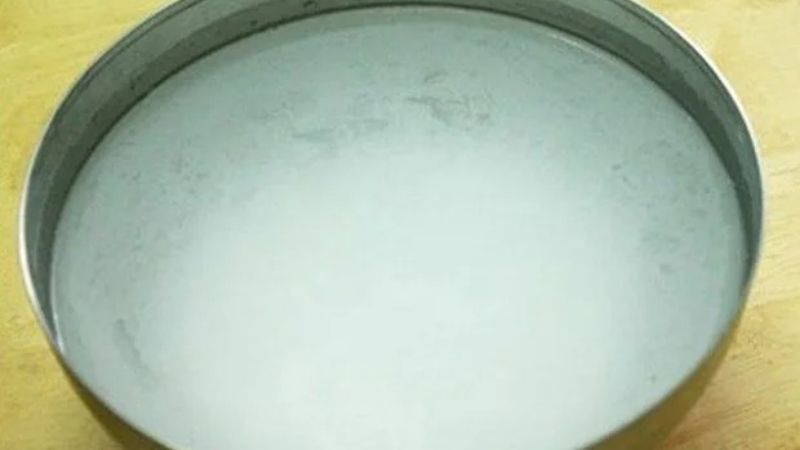 Dùng nước vôi trong bảo quản trứng bắc thảo