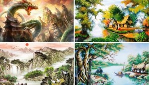 Tranh phong thuỷ cho người mệnh Hỏa hút tài lộc, may mắn
