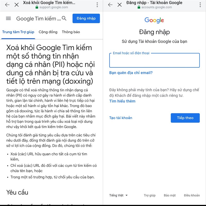 Cách xóa những thông tin cá nhân của bạn trên Google, xem ngay để biết nhé