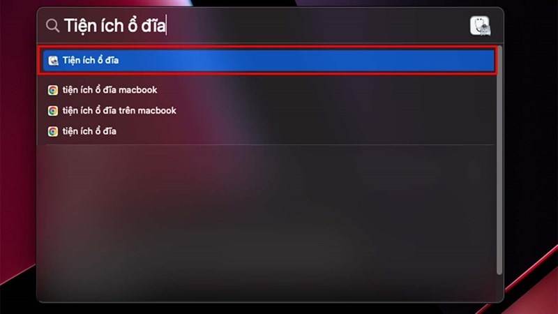 cách chia ổ cứng trên MacBook