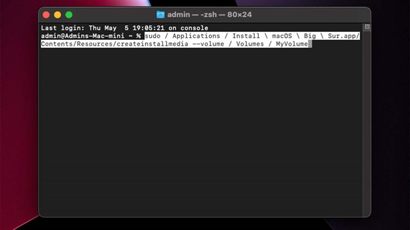 cách cài lại MacBook bằng USB