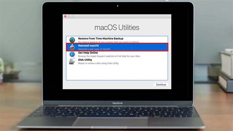 cách cài lại MacBook bằng USB