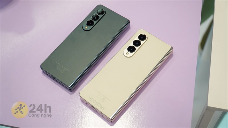 Hình ảnh mặt trước của Galaxy Z Fold4