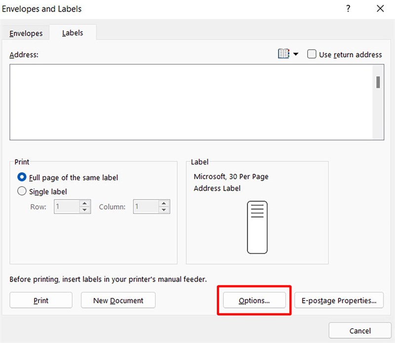 Cách tạo thẻ tên trong Word Cách tạo thẻ tên trong Word