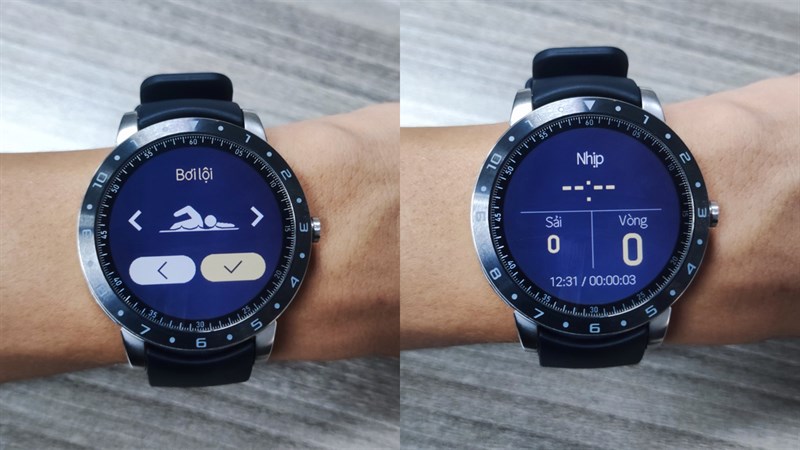 Cách chọn và xem chế độ tập luyện trên ASUS VivoWatch 5