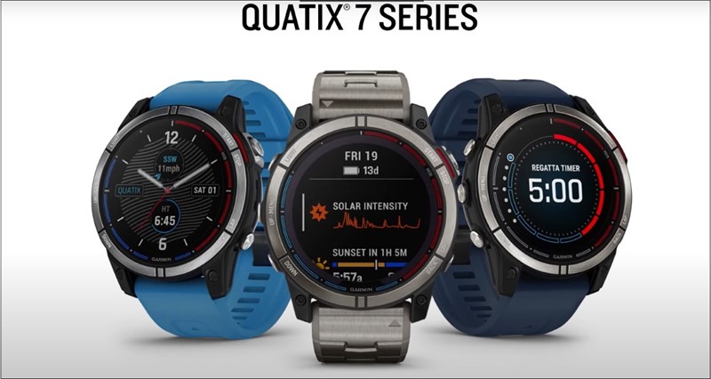 Dòng đồng hồ thông minh Garmin Quatix 7 ra mắt
