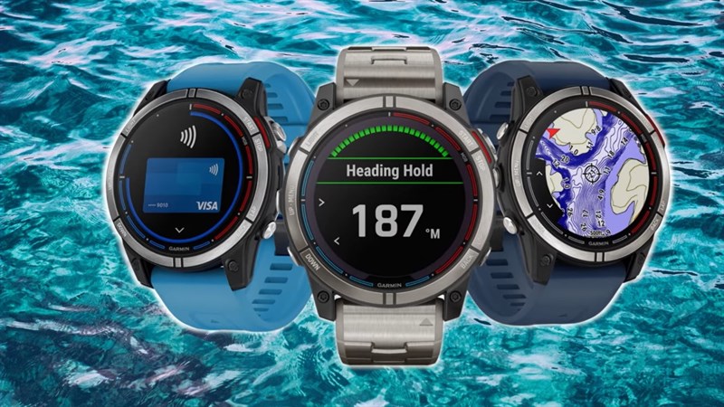 Dòng đồng hồ thông minh Garmin Quatix 7 ra mắt