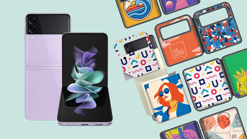 Tự tay sáng tạo ốp lưng Galaxy Z Flip3 5G Tự tay sáng tạo ốp lưng Galaxy Z Flip3 5G