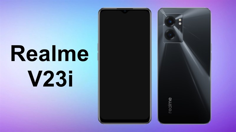 Realme V23i hỗ trợ sạc nhanh 33W lộ cấu hình tốt trong tầm giá bình dân