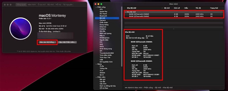 cách kiểm tra bộ nhớ RAM trên MacBook cách kiểm tra bộ nhớ RAM trên MacBook