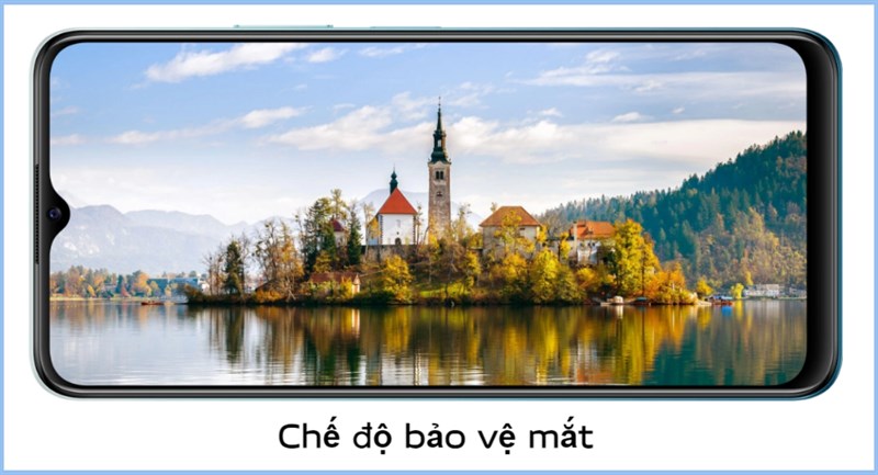 Chế độ bảo vệ mắt trên Vivo Y15c sẽ lọc ra ánh sáng xanh có hại