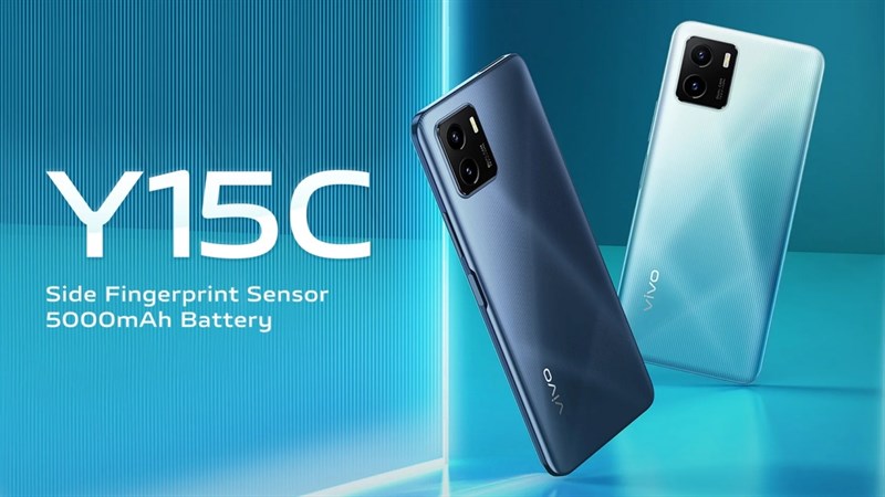 Smartphone giá rẻ Vivo Y15c ra mắt với pin lớn 5.000mAh, thiết kế đẹp