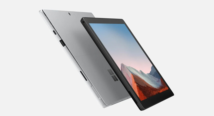 Laptop Surface Pro 7 Plus được gia công tỉ mỉ, bền đẹp