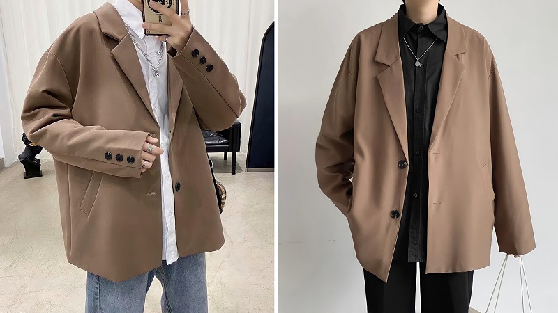 Blazer phối áo sơ mi tôn lên sự lịch thiệp của phái mạnh