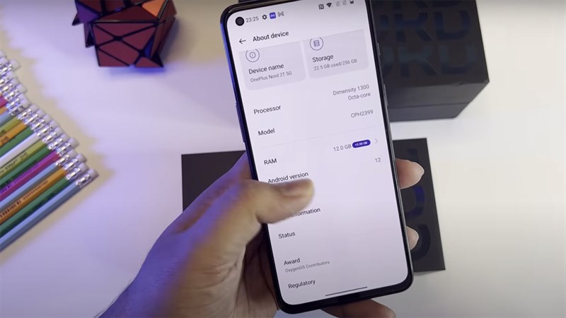 Cấu hình thực tế OnePlus Nord 2T