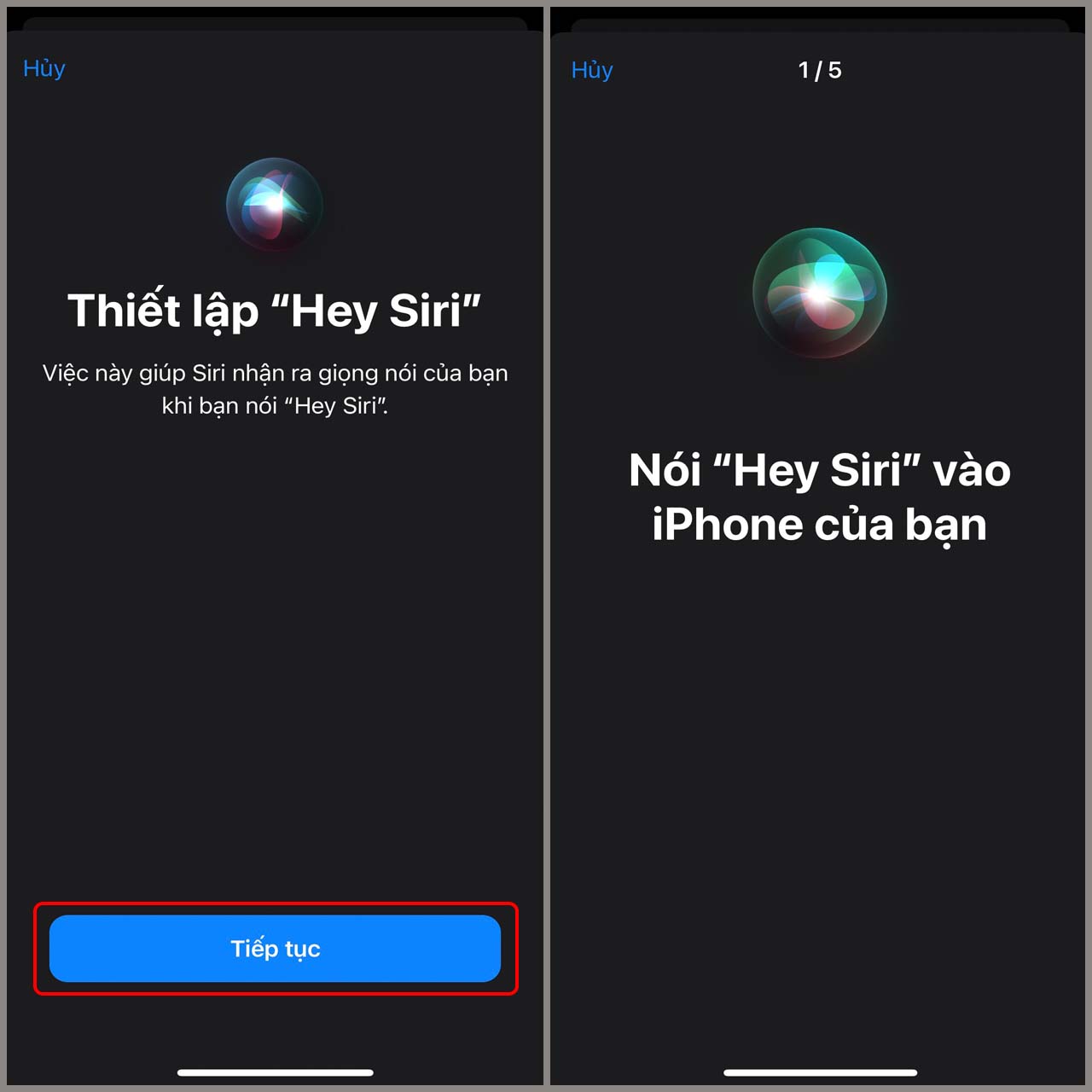 Thay đổi cài đặt trên iPhone