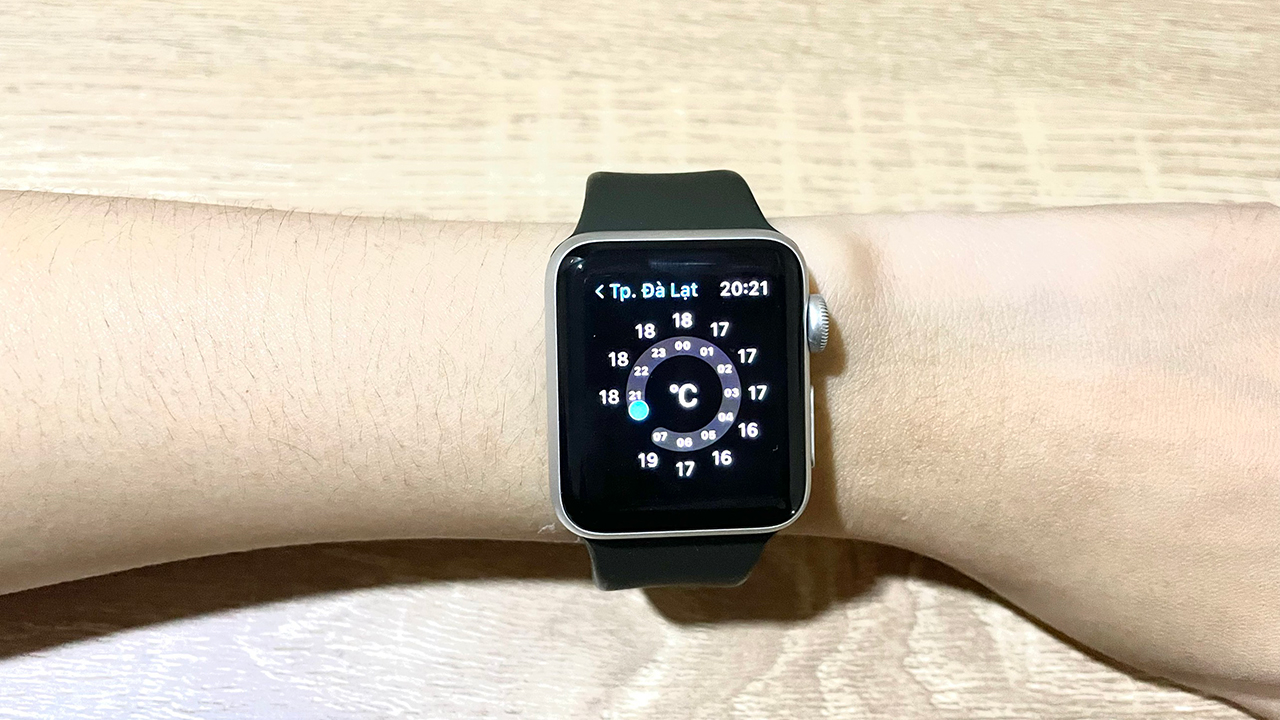 Xem thời tiết nhanh hơn với Apple Watch Xem thời tiết nhanh hơn với Apple Watch