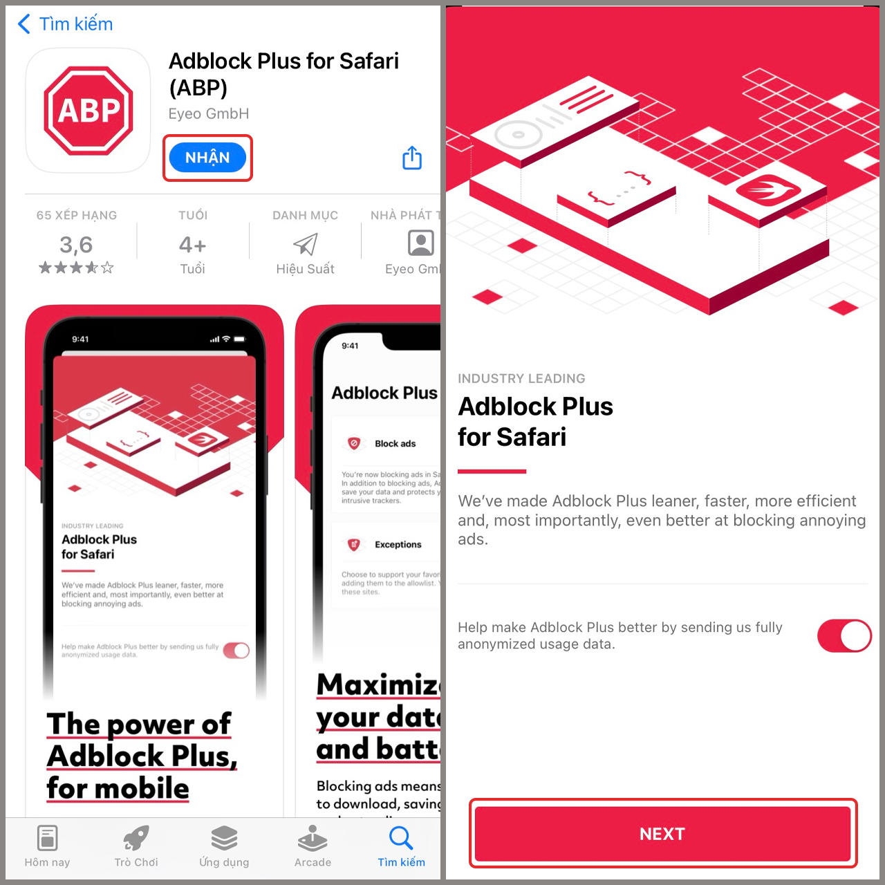 Cách chặn quảng cáo trên iPhone khi lướt web