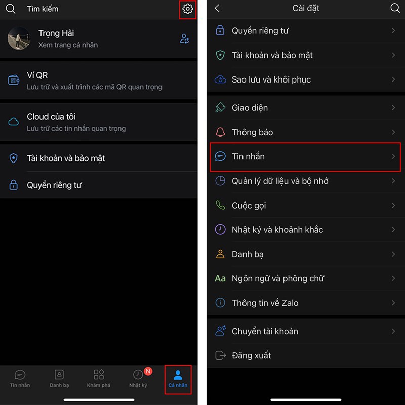 Cách khôi phục cuộc trò chuyện đã xóa trên Zalo