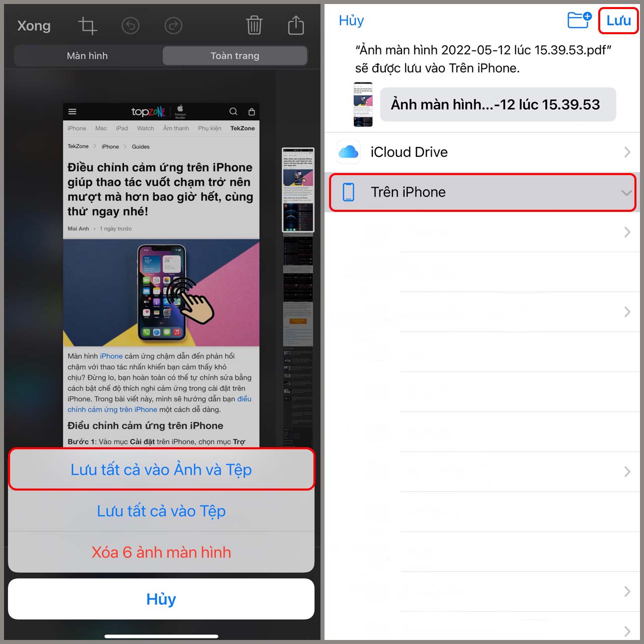Cách chụp màn hình dài trên iPhone cực hữu ích có thể bạn chưa biết! Cách Chụp Màn Hình Dài Trên Iphone Cực Hữu Ích Có Thể Bạn Chưa Biết!