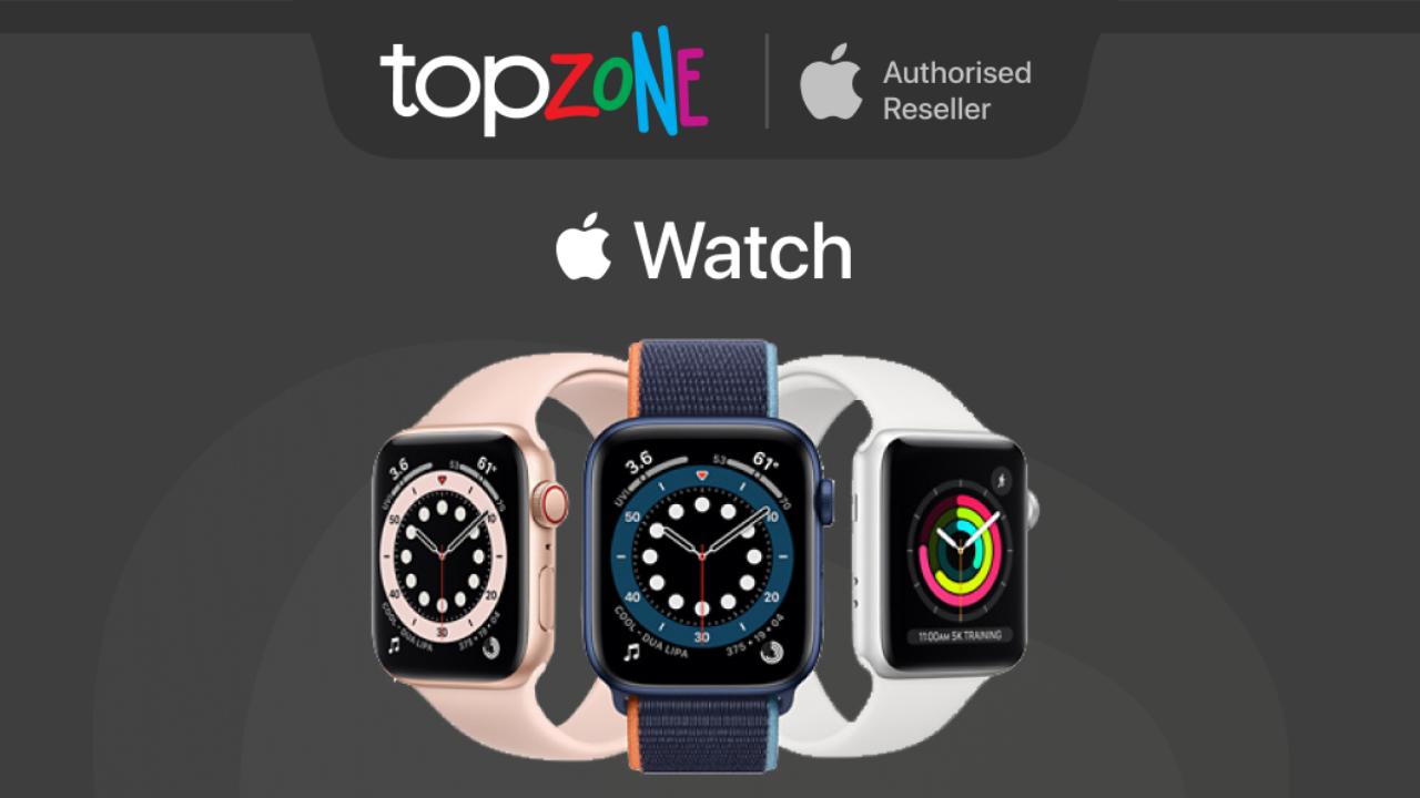 Mua Apple Watch kèm theo iPhone, iPad, MacBook giảm ngay 20% chỉ có tại TopZone Mua Apple Watch kèm theo iPhone, iPad, MacBook giảm ngay 20% chỉ có tại TopZone
