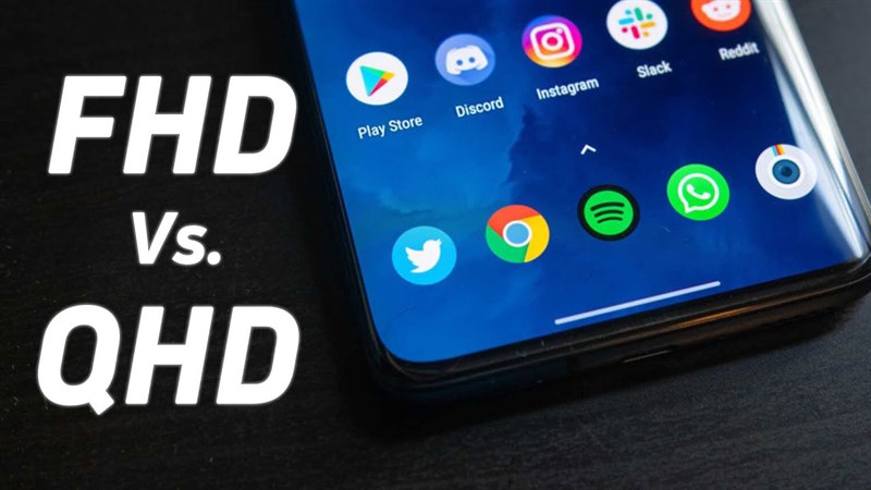 Sự khác biệt giữa tấm nền FHD và QHD thật sự không dễ dàng nhận ra. Nguồn: Android Authority Sự khác biệt giữa tấm nền FHD và QHD thật sự không dễ dàng nhận ra. Nguồn: Android Authority