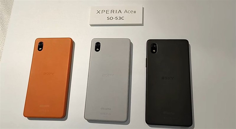 Xperia AceIII SO-53C T015877 SONY Xperia Ace III COMPACT